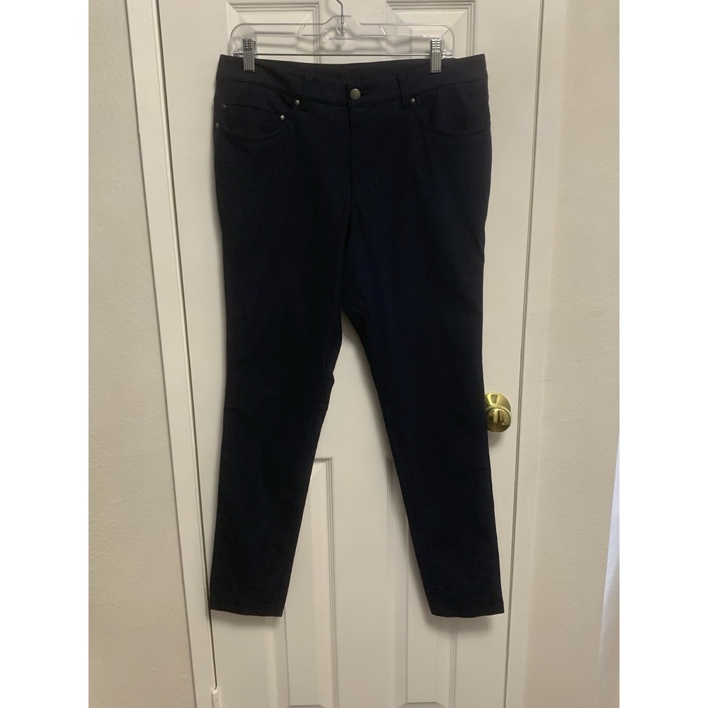 Lululemon ABC Slim Fit Utilitech Blue Mens 5 Pocket Stretch Pants 32 x 30